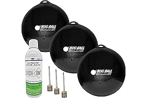 Odorless Fly Trap Kit- Pest Killer with No Pesticides or Electricity, Kid and Pet Safe