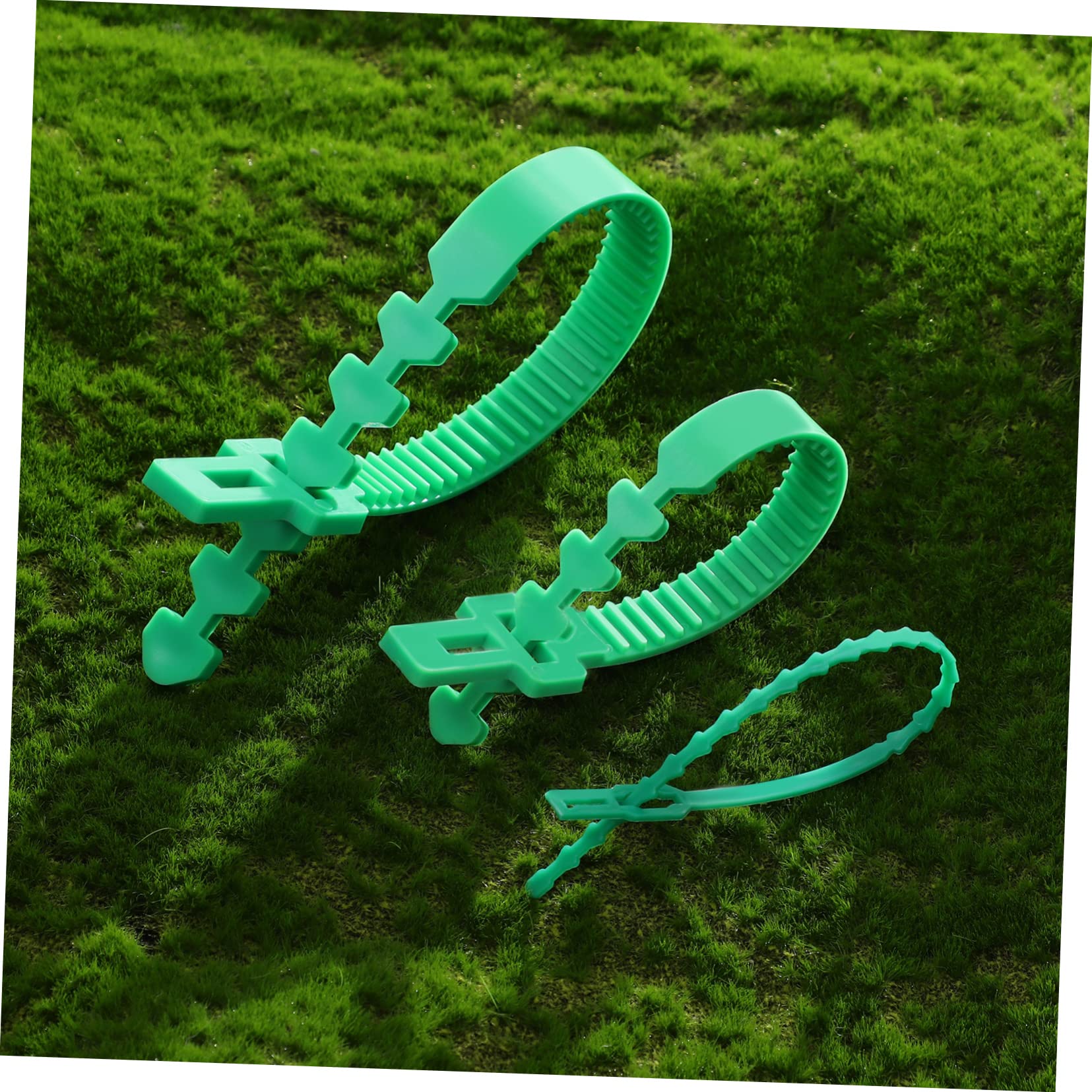 BESPORTBLE 54pièces Attaches De Plantes Réglables Support pour Arbres Et Vignes Lien Et Ajustable pour Fixer Vos Plantes Toute Sécurité