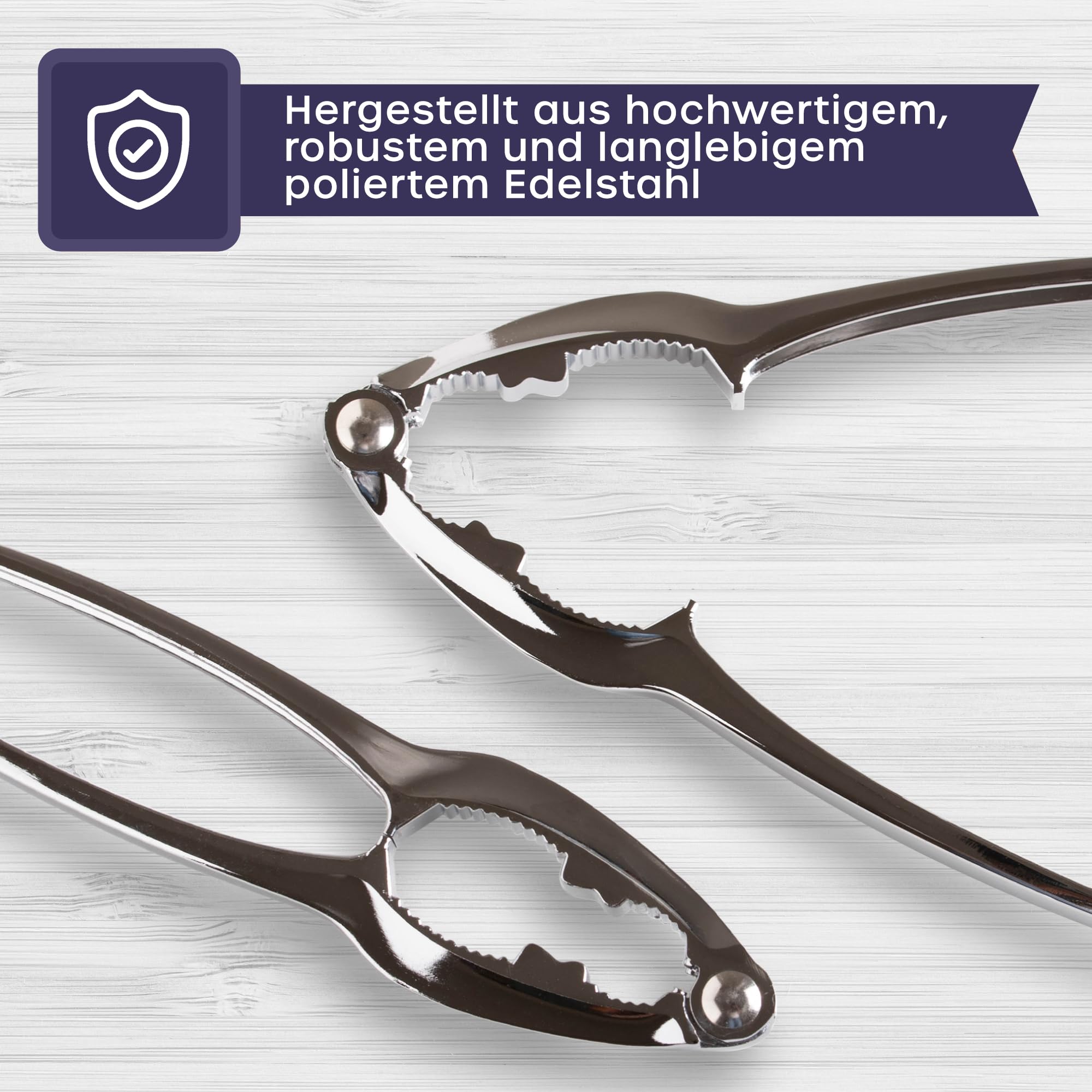 81-teiliges Meeresfrüchte-Werkzeug-Set – Mit Knackern, Gabeln & Aufbewahrungstasche