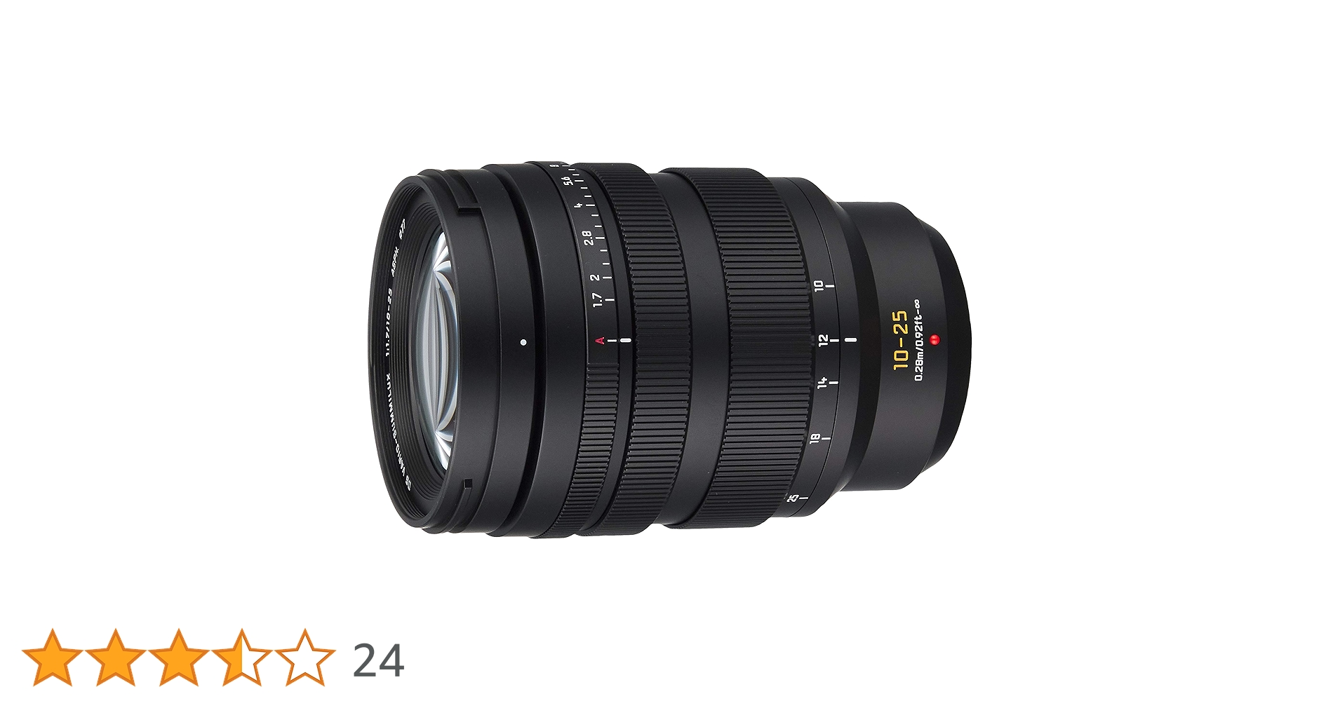 Panasonic - LEICA ズームレンズ DG 10-25mm/F1.7 H-X1025 Amazon.com : Panasonic Lumix G Leica DG Vario-Summilux 10