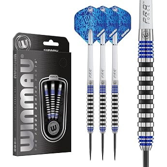 WINMAU Darts Advance 500 Series Darts with Dart Flights and Dart Stems