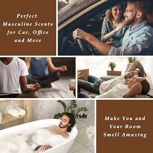 Miniatura 5 de Lush - Aceite aromático de cuero, aceites esenciales perfumados para aromaterapia, difusor, masaje, jabón, aroma para hacer velas, perfume,