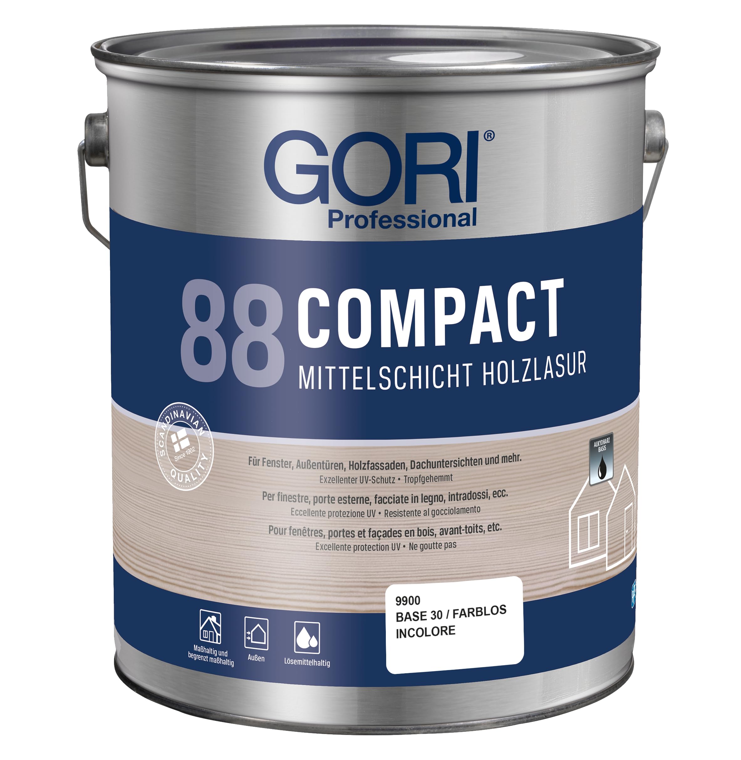 Gori 88 Compact-Lasur - 5L (9900 Farblos)