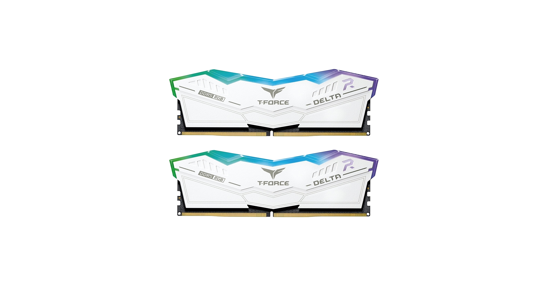 メモリー T-FORCE DELTA RGB DDR5 32GB 6400MHz DELTA RGB DDR5 DESKTOP MEMORY BLACK 32GB(2x16GB) 6400MHz