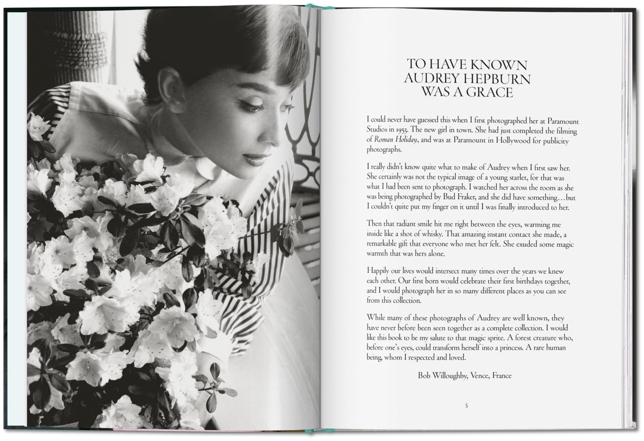 Bob willoughby. audrey hepburn. photographs 19531966