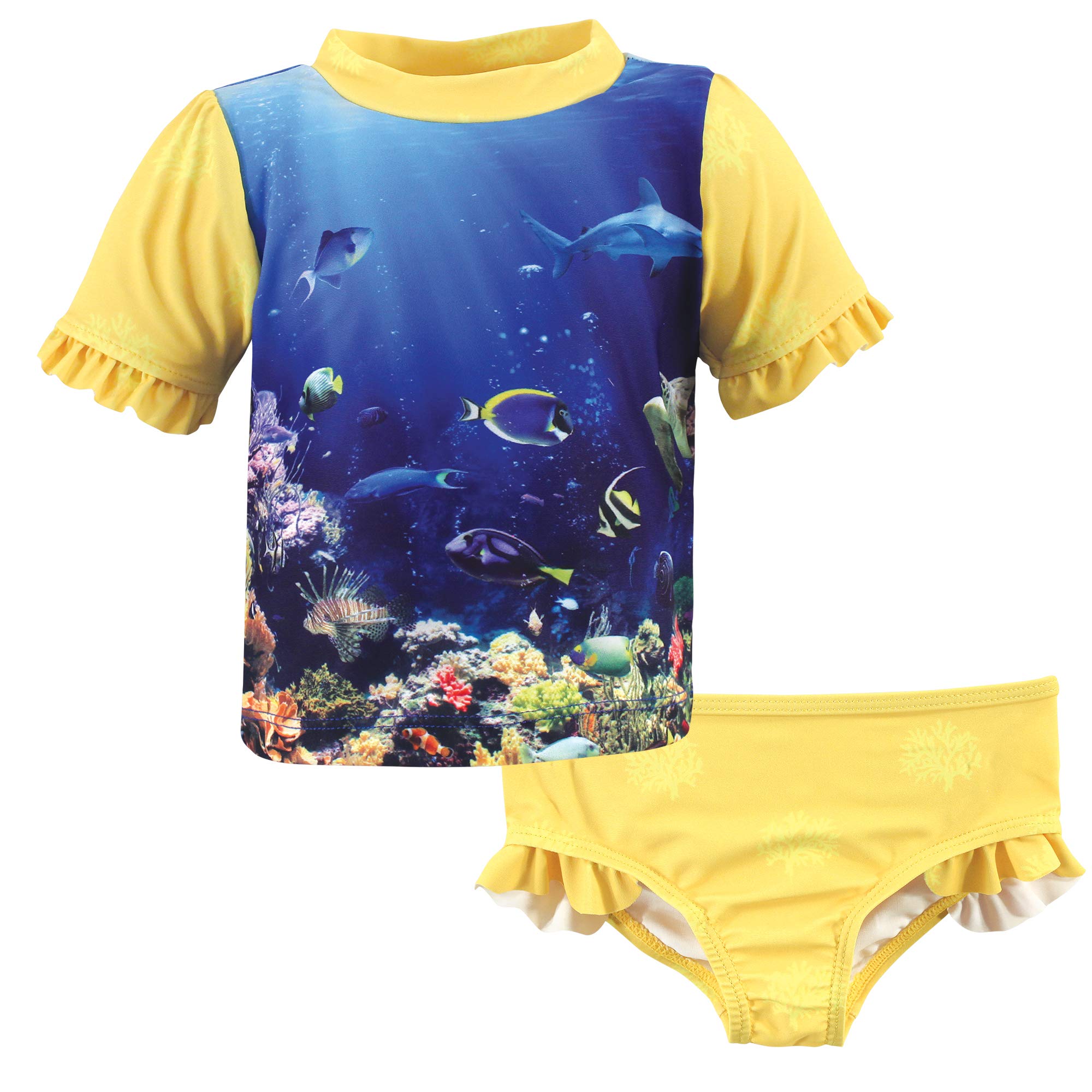 Hudson Baby Swim Rashguard Set