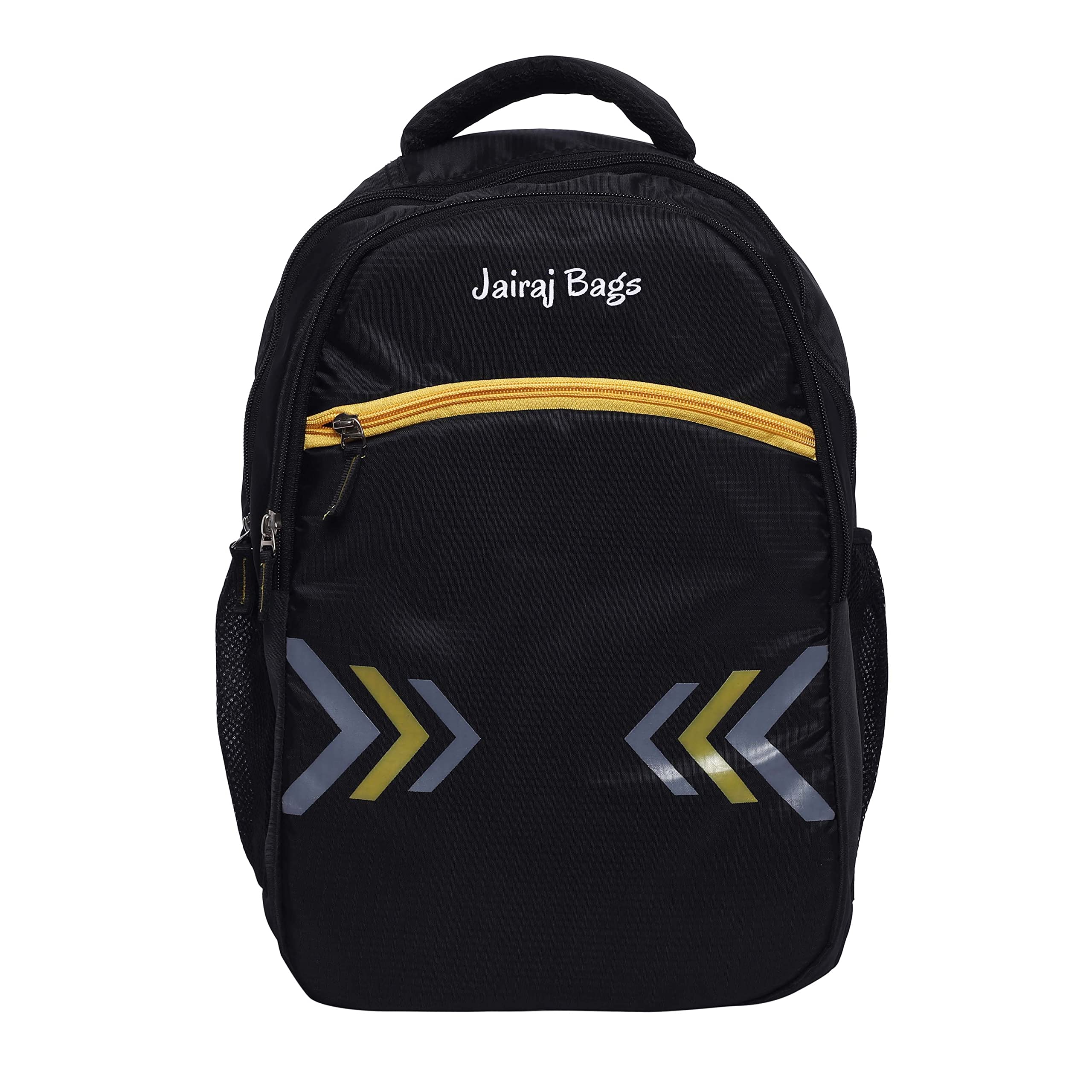 JAIRAJ OVERSEAS 40 L School Bags & College Backpack | Casual Bag with Laptop Compartment & Rain Cover (BLACK) (012) (B0BHHQQTVD) Amazon Price History, Amazon Price Tracker