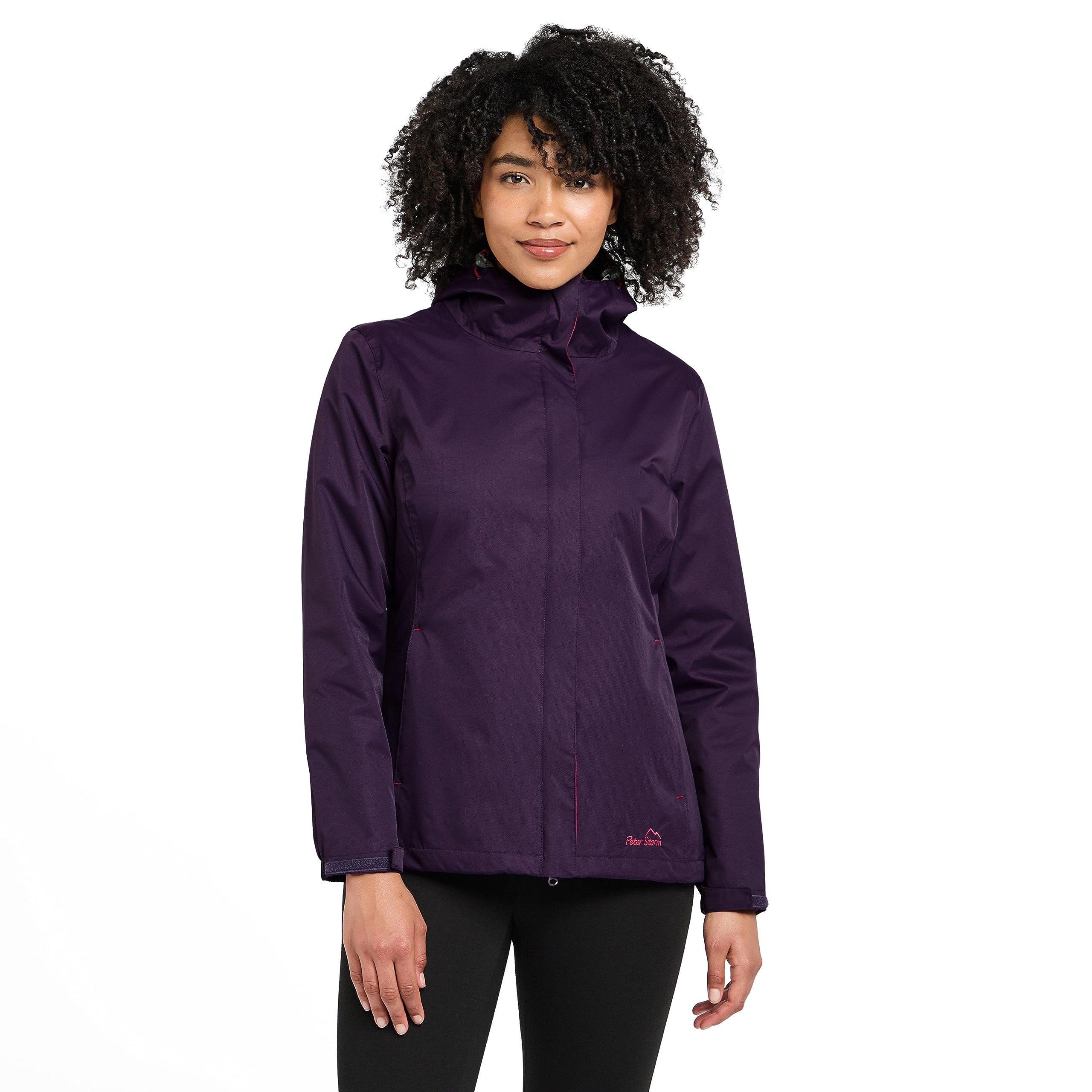 Peter Storm Women's Storm Waterproof Jacket Purple Size 14
