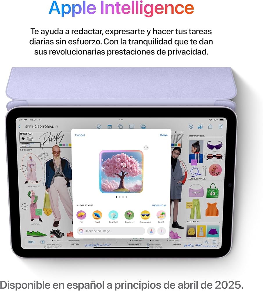 Apple iPad Mini (A17 Pro): Pantalla Liquid Retina de 8,3 Pulgadas