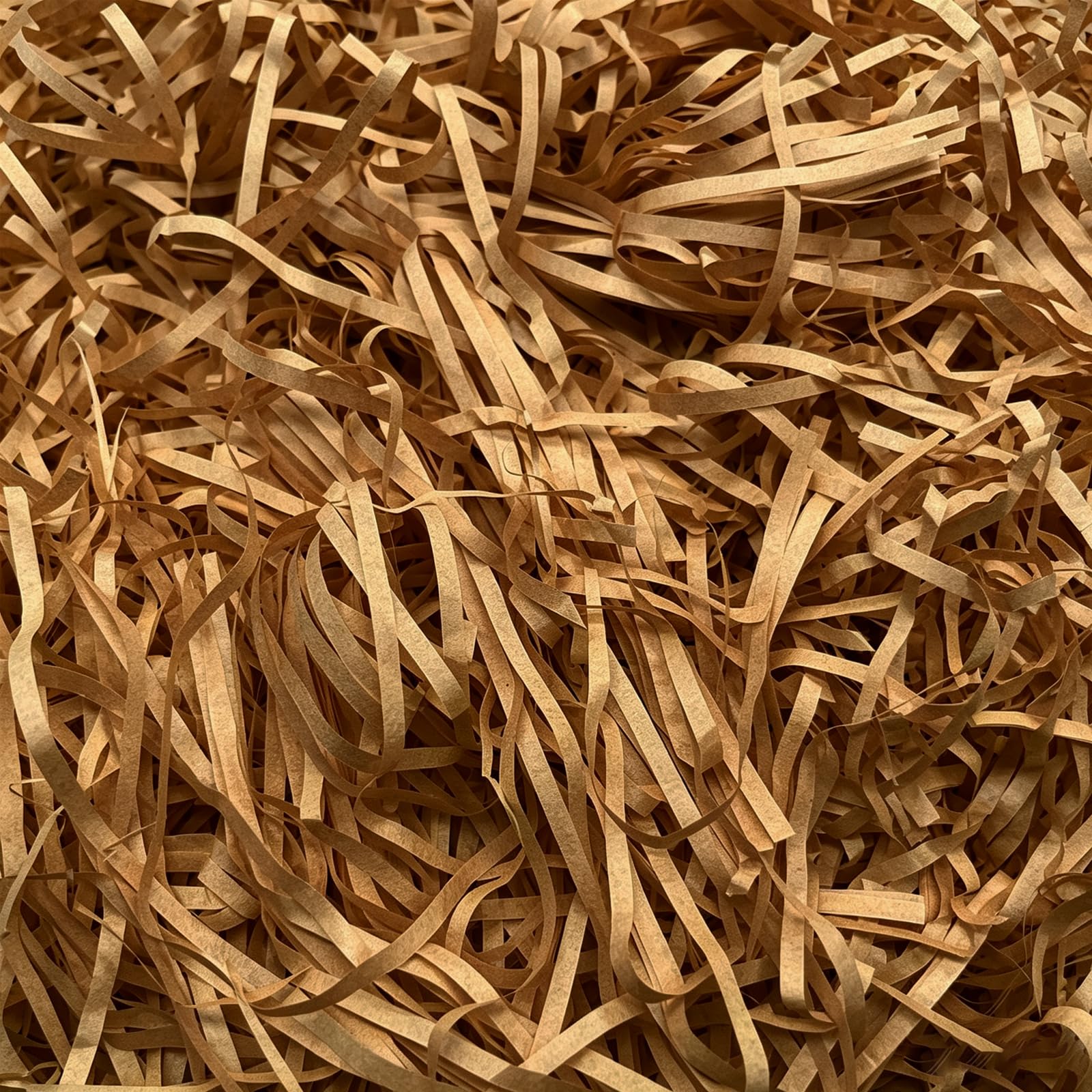 Tisspoms 2 LB Brown Raffia Paper Shreds Filler, Raffia Grass Paper Shreds