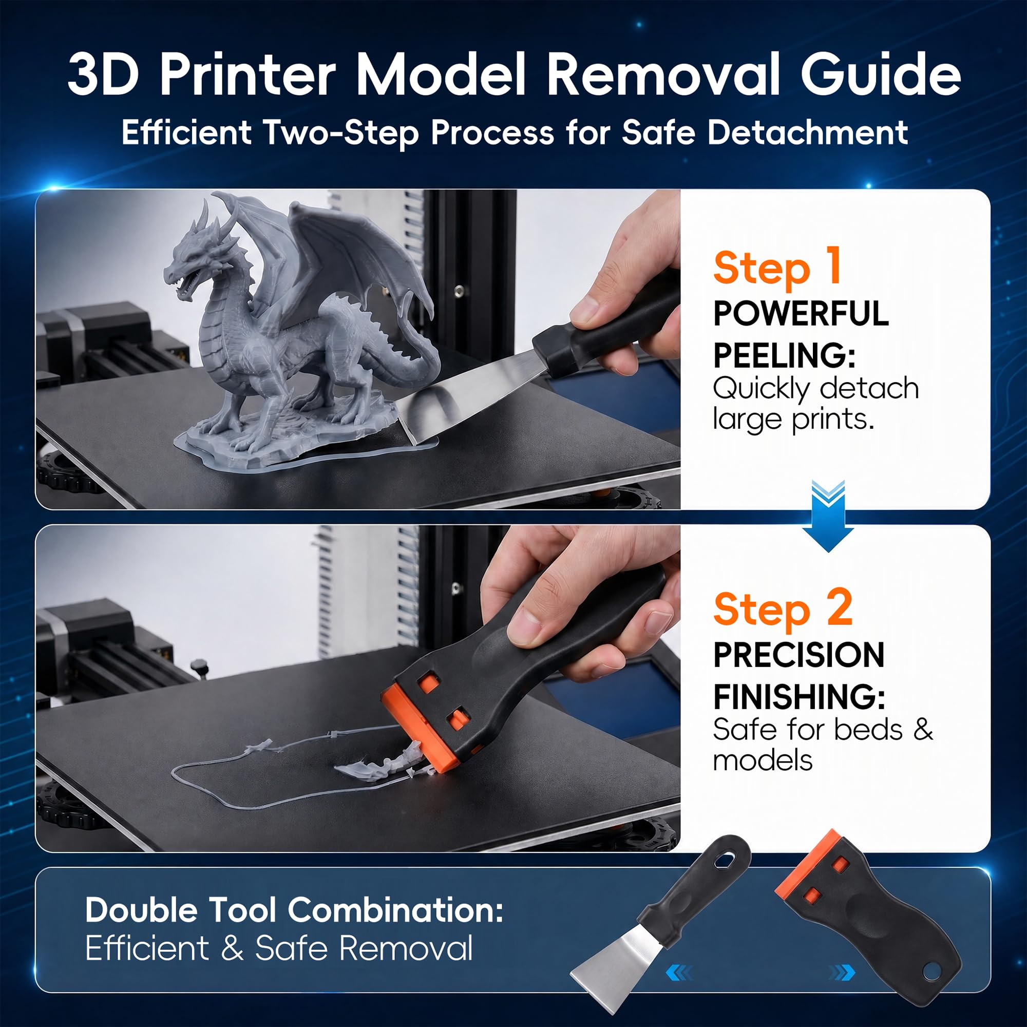 3D Printer Tool Kit - 46 Piece Set -4