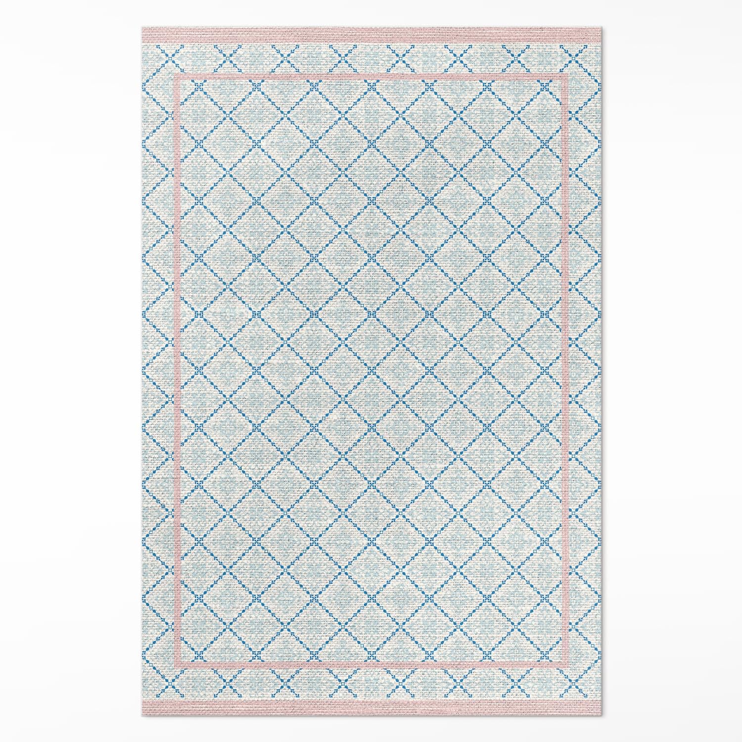 Tapis en vinyle lavable et résistant à la décoloration 80x120 cm pour sol intérieur