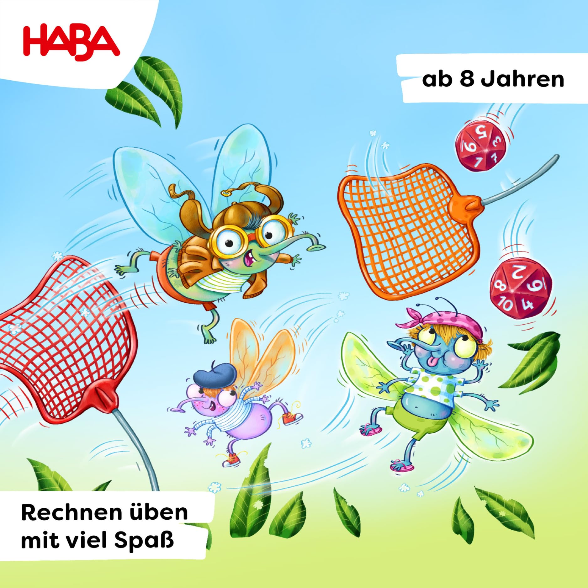 HABA 3 x 4 = plotki – ekscytująca gra edukacyjna dla 2-6 graczy w wieku od 8 lat, wspiera małą tablicę mnożenia i koncentrację, zabawna gra reakcyjna do ćwiczenia liczenia – 2012173001