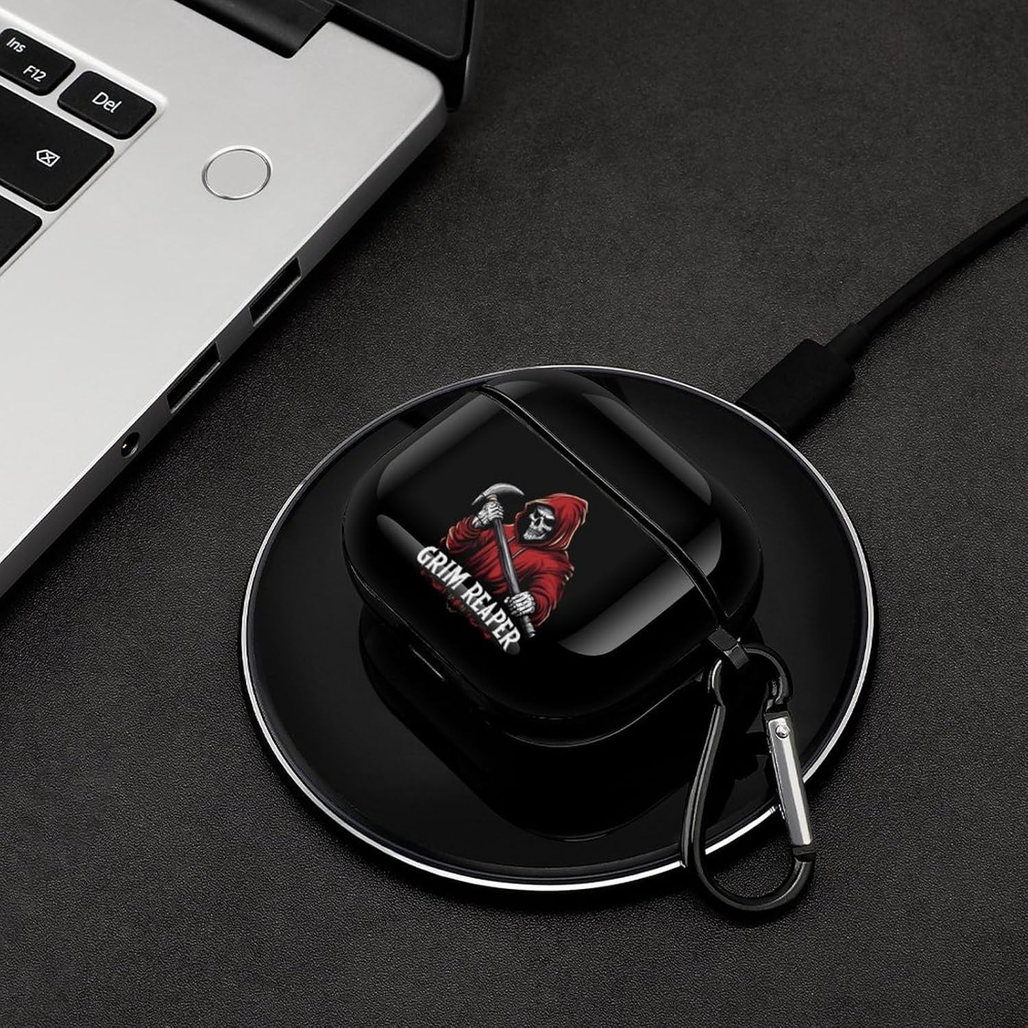 Grim Reaper Funny Earbuds Case for Airpods 3 image 4