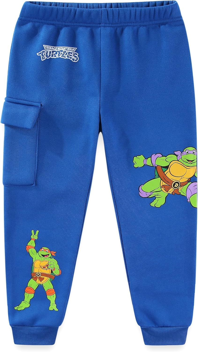 Nickelodeon Teenage Mutant Ninja Turtles Boys Pullover Hoodie and Pants Set for Big Kids - Image 3