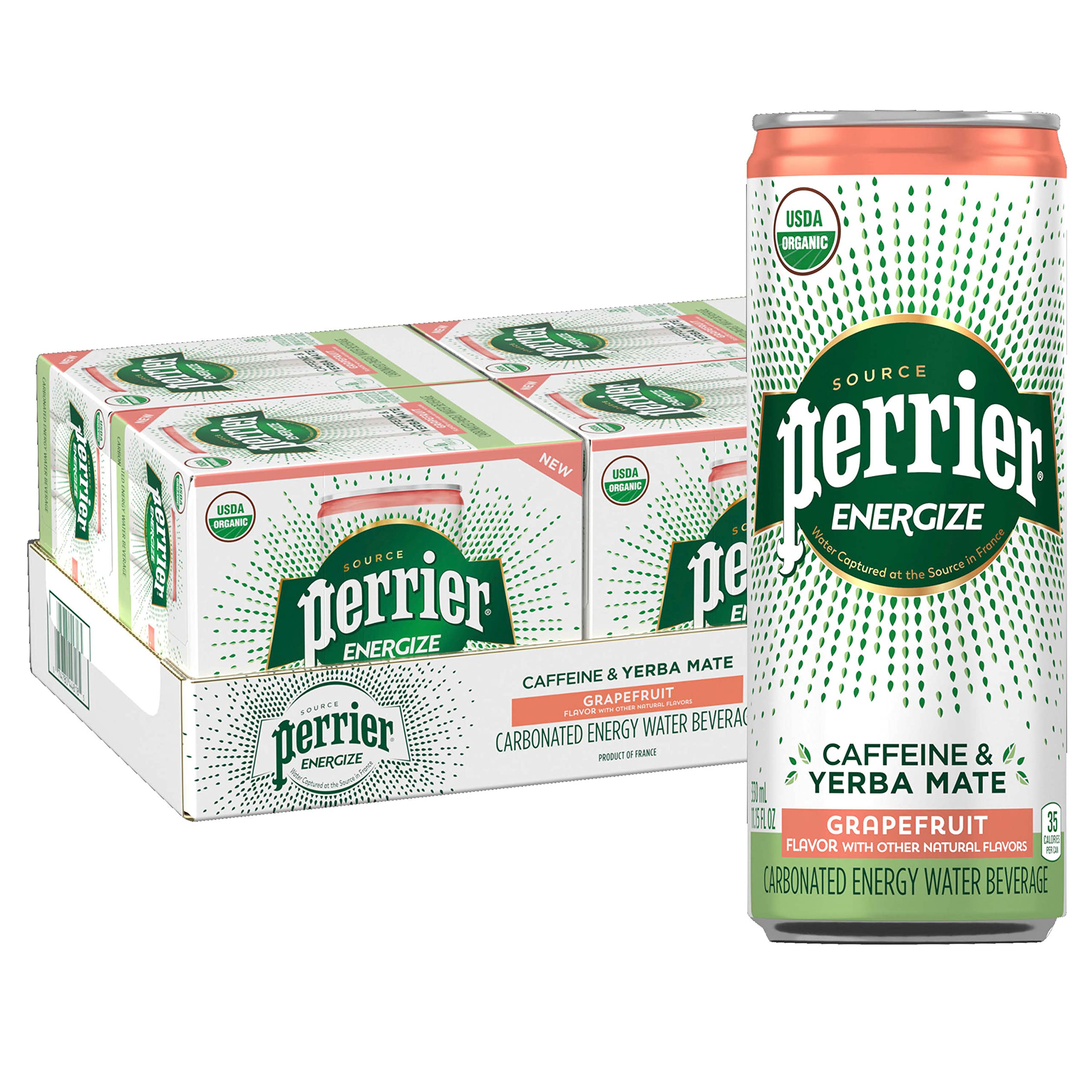 Buy Perrier Energize Grapefruit Flavored Carbonated Energy Water