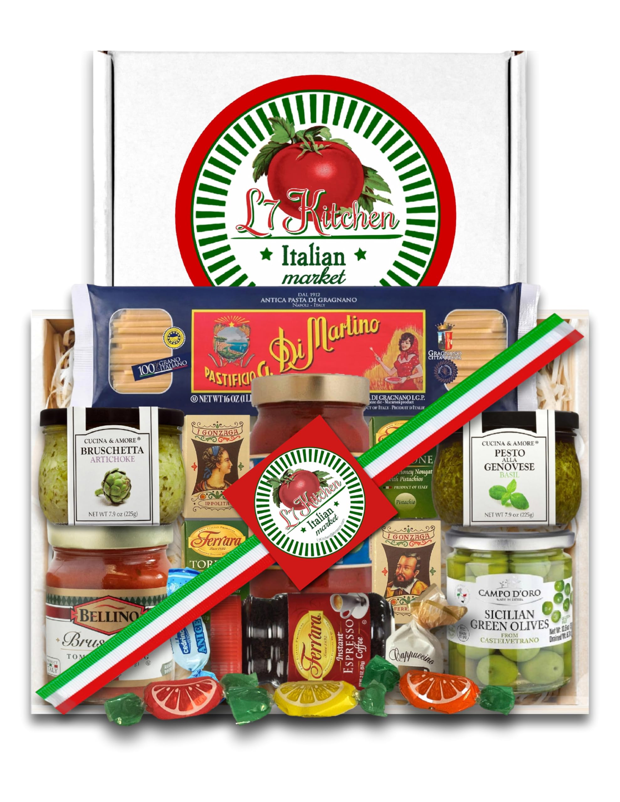 Deluxe Imported Italian Gourmet Gift Basket