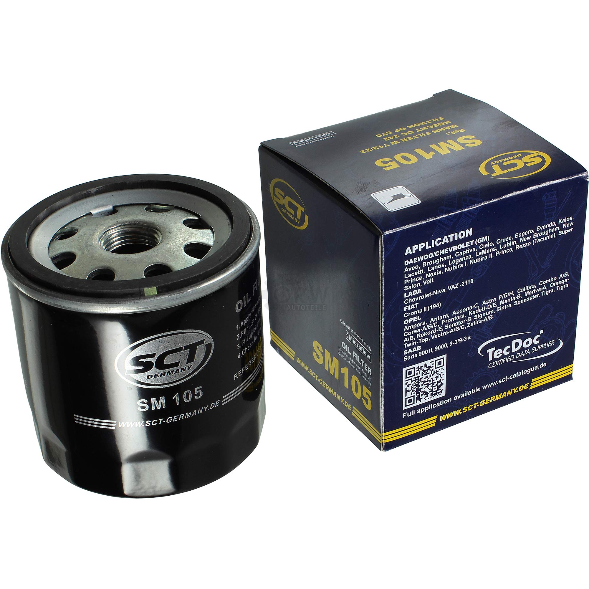 MAHLE / KNECHT Set Di Ispezione Filtri SCT Lava Motore 11612724
