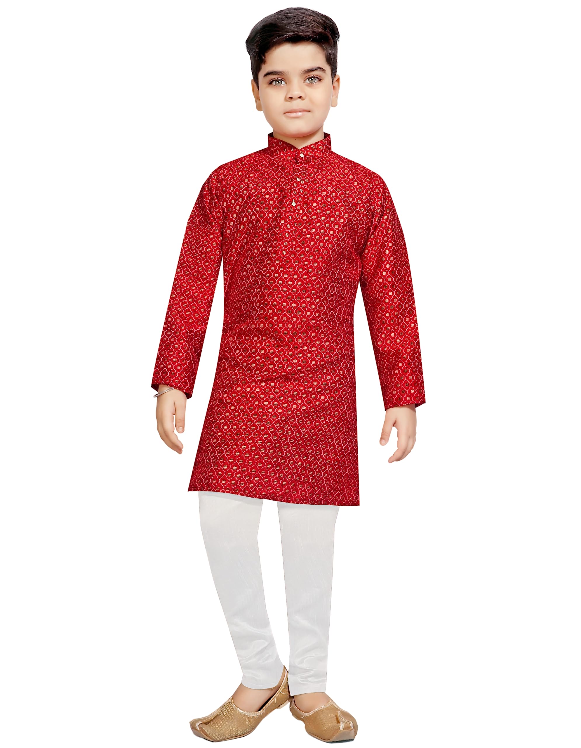 Festive Silk Blend Kurta Sets for Boys