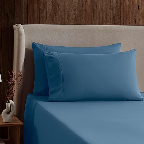 Miniatura 3 de Nestl - Juego de sábanas. Juego de sábanas 1800 con bolsillo profundo Sábanas de microfibra de doble cepillado lujosas de hotel Sábana de colchón