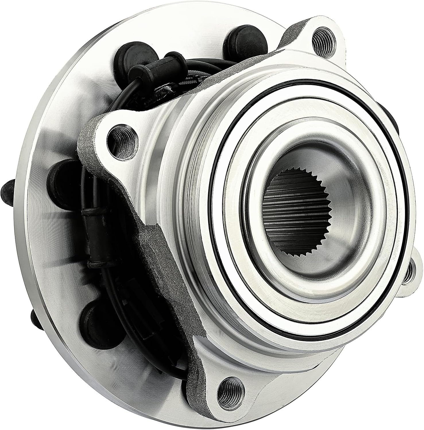 515122 4WD Front Left or Right Wheel Bearing Hub for Dodge Ram 2500 2009-2010, for Dodge Ram 3500 2009-2010, for Ram 2500 2011, for Ram 3500 2011 Wheel Bearing and Hub Assembly Replacement