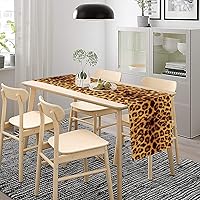 Vista 58 de Camino de mesa de mediados de siglo, moderno patrón atómico absctract geométrico retro de los años 1950 y 1960 S para decoración de mesa del hogar