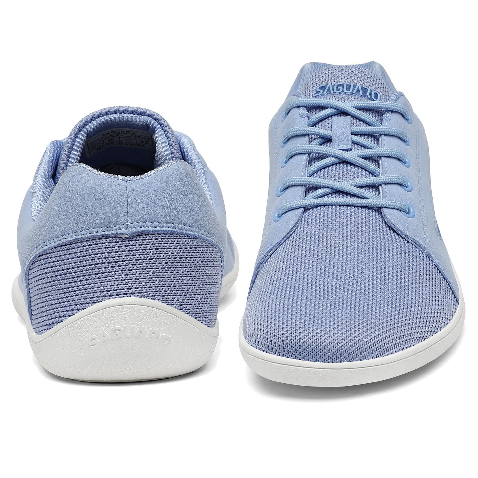 SAGUARO Scarpe Barefoot DuckStride Luck Ⅰ - Minimaliste Uomo Donna Leggere Scarpe a Piedi Nudi con Suola Zero Drop Gr.36-46