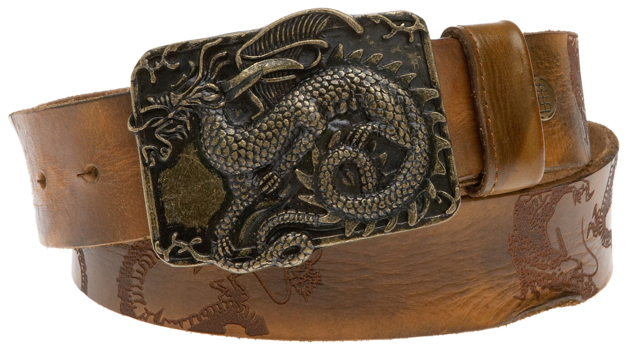 BED:STU Men's Dragon Slayer Belt,Tan,40