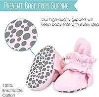 Vista 7 de Zutano - Botines de algodón orgánico para bebé, unisex, con suela antideslizante