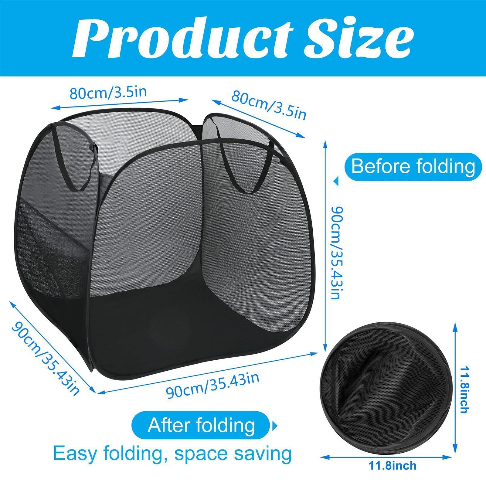 Cesto Giocattoli Piscina - Capiente E Pieghevole | Organizer Per Giochi Da Piscina Per Piccoli Giardini - Palloni Da Spiaggia, Occhialini, Anello Gonfiabile, Giardini E Patio
