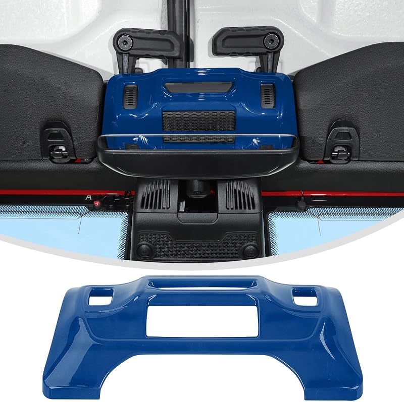 Moldura de acabamento do painel superior Linskip azul para Jeep Wrangler JL 4XE e Gladiator JT 2024–2025 – 1 unidade
