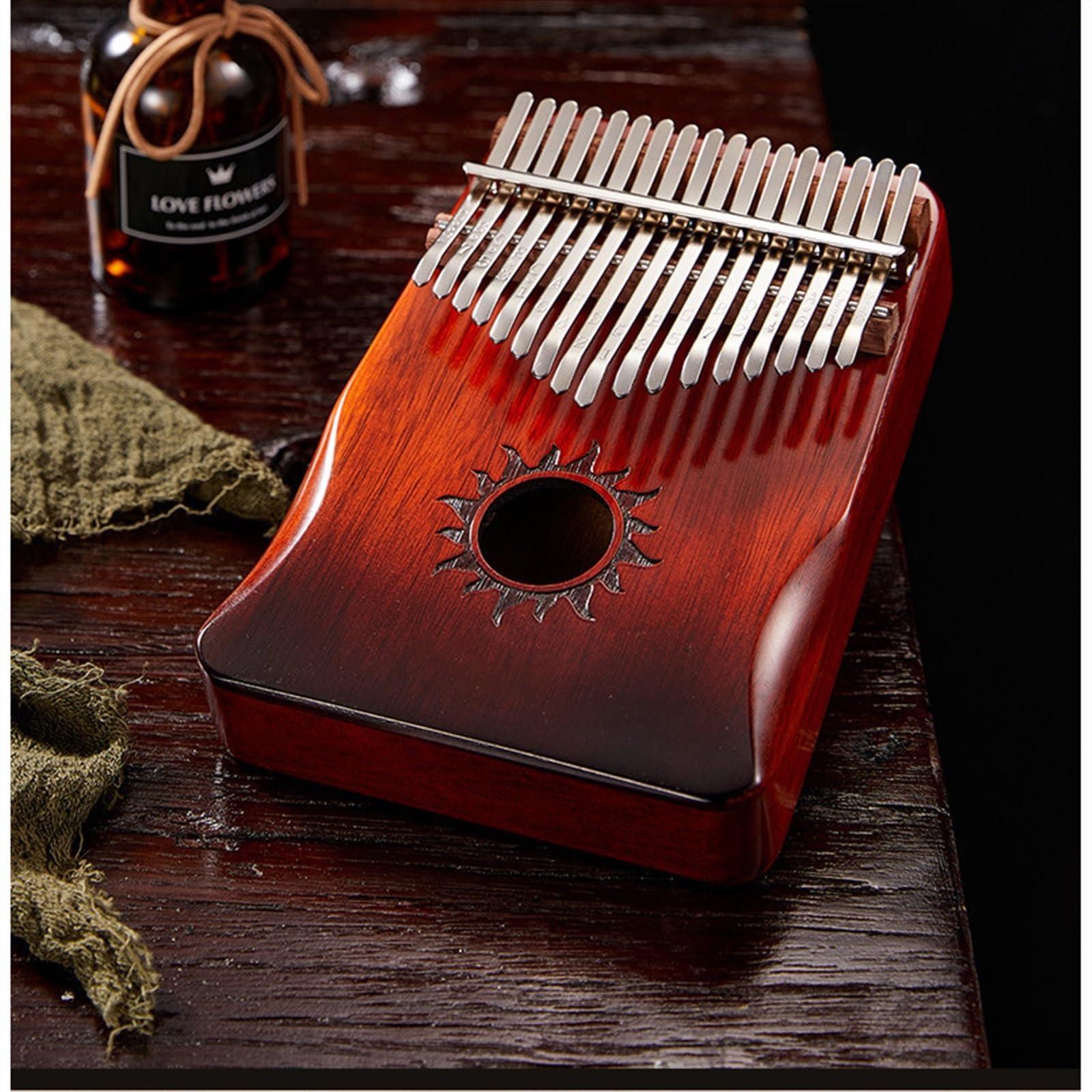Kalimba Strumento Musicale Il Pianoforte A Pollice Kalimba A 17 Note È Uno Strumento Portatile Facile Da Imparare Per Suonare Il Pianoforte A Dita In Legno Di Acacia
