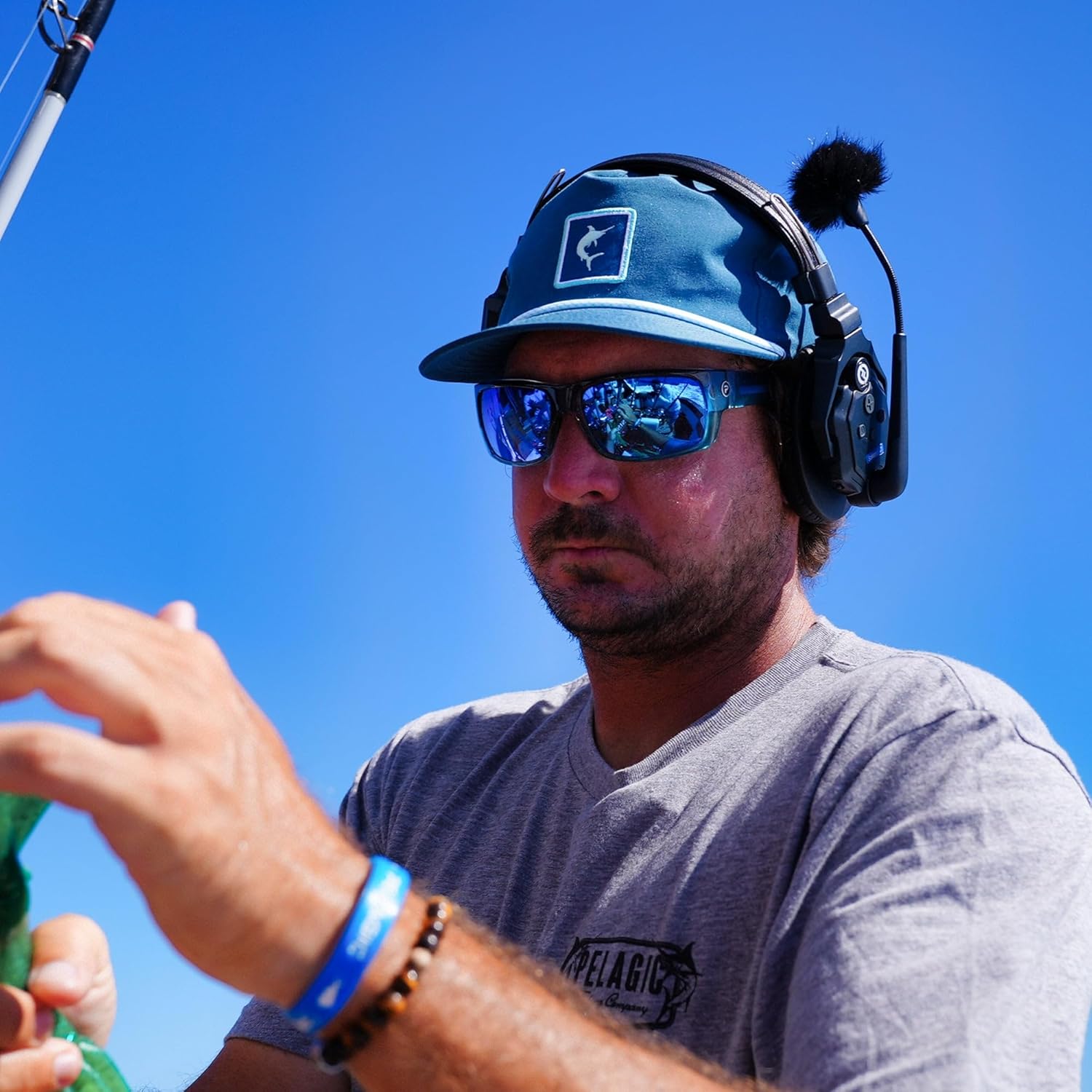 PELAGIC Fish Whistle - Polarized Mineral Glass Fishing Sunglasses - Image 5