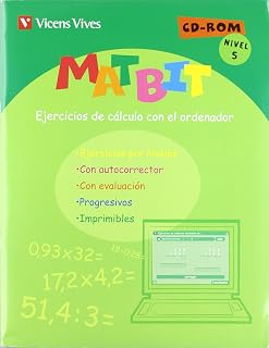 Matbit Nivel 5 + Cd-Rom 5º Primaria