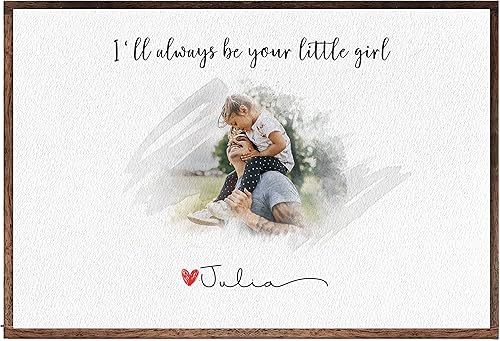 Lienzo personalizado de retrato de acuarela personalizado con foto fotográfica, imágenes de carga de carteles personalizados, retrato personalizado