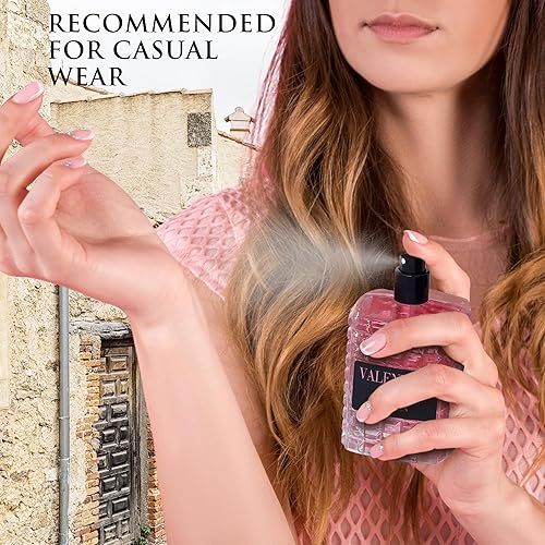 Miniatura 5 de Valentine Nero - Eau de Parfum para mujer, aroma floral ámbar, jazmín floral, vainilla bourbon y bosque, fragancia floral oriental con un toque