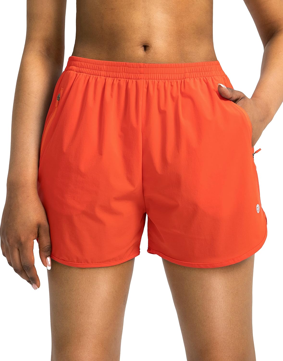 G Gradual Women's Running Shorts with Zipper Pockets Quick Dry Athletic Workout Gym 3" Shorts for Women with Comfy Liner - Image 3