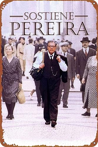 Pereira Declares - Póster decorativo de pared vintage de metal único Cartel creativo de lata para el hogar, jardín, bar, restaurante, cafetería,