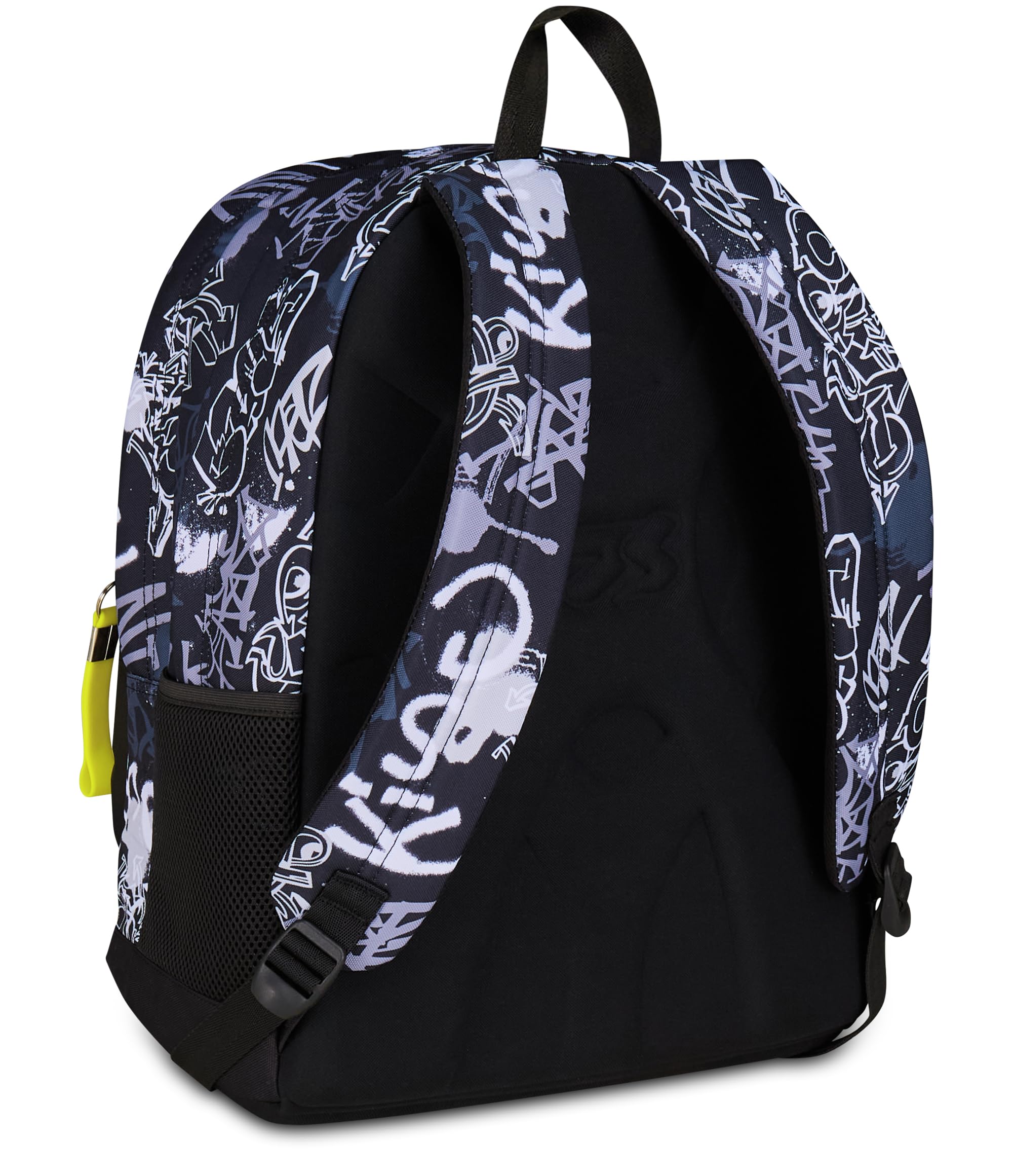 Seven Mochila doble compartimento New Fit, gris, bolsillo porta botella, maxi capacidad, respaldo preformado, mochila escolar, niño y niño, gris, Talla única, Moderno