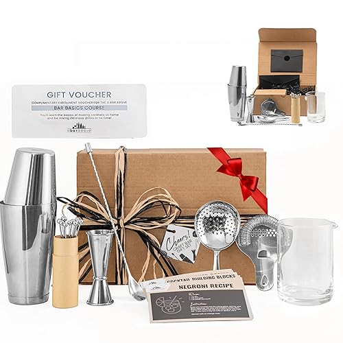 A Bar Above 22-Piece Professional Bartender Gift Set - Premium