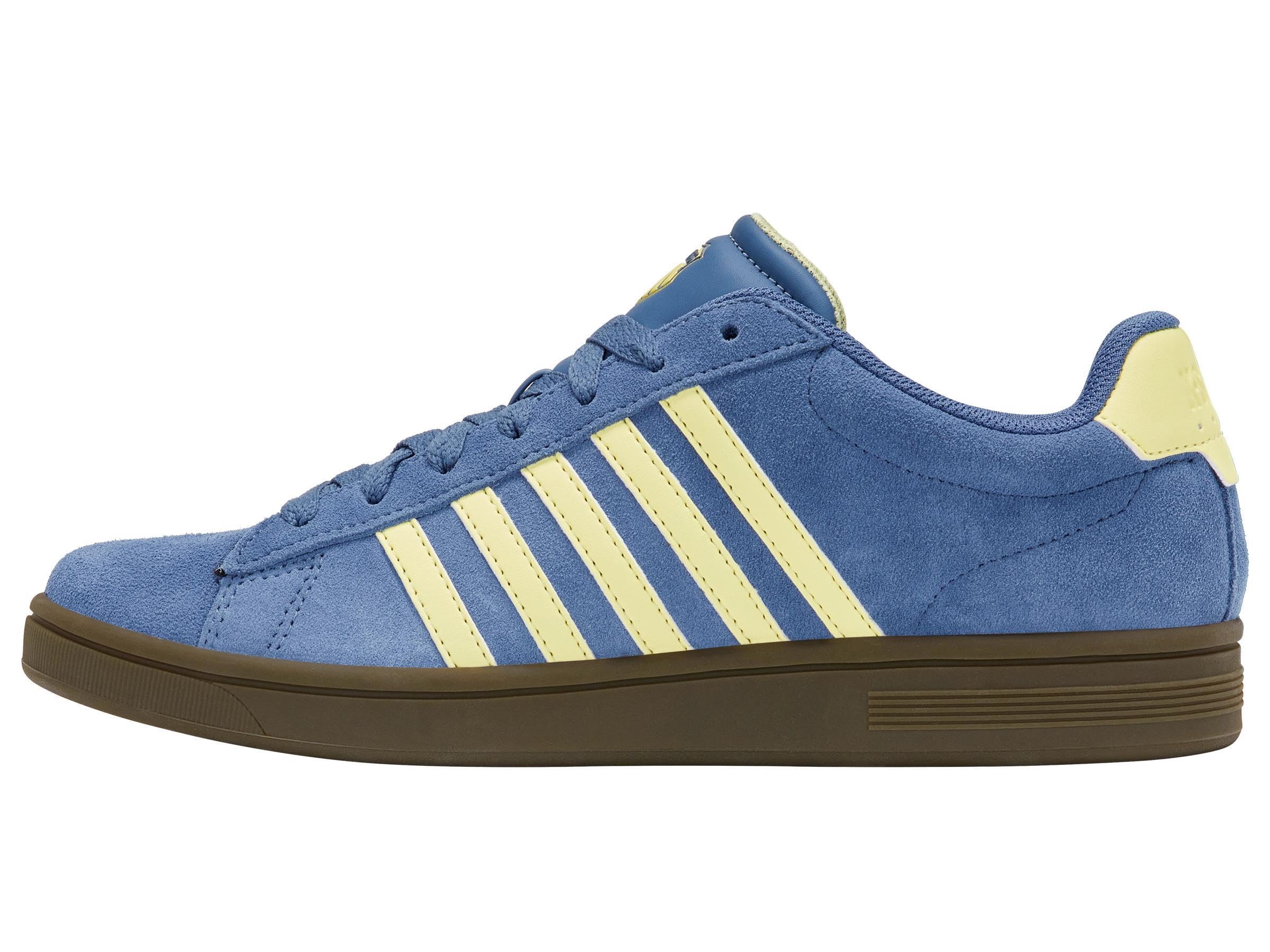 K-Swiss Court Tiebreak II SDE Herren Leder Sneaker Schuhe 09492-465-M blau