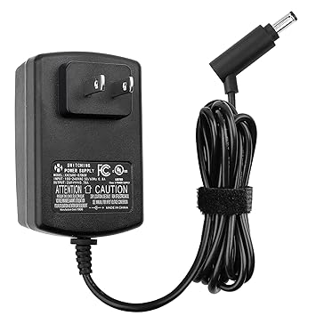 Charger for Dyson Cordless Vacuum, V6 V7 V8 DC58 DC59 DC61 DC62 SV03 SV04 SV05 SV06 Absolute Animal Fluffy Motorhead Vacuum Power Supply, 26V 0.78A AC DC Adapter, UL Listed, 6FT Power Cord