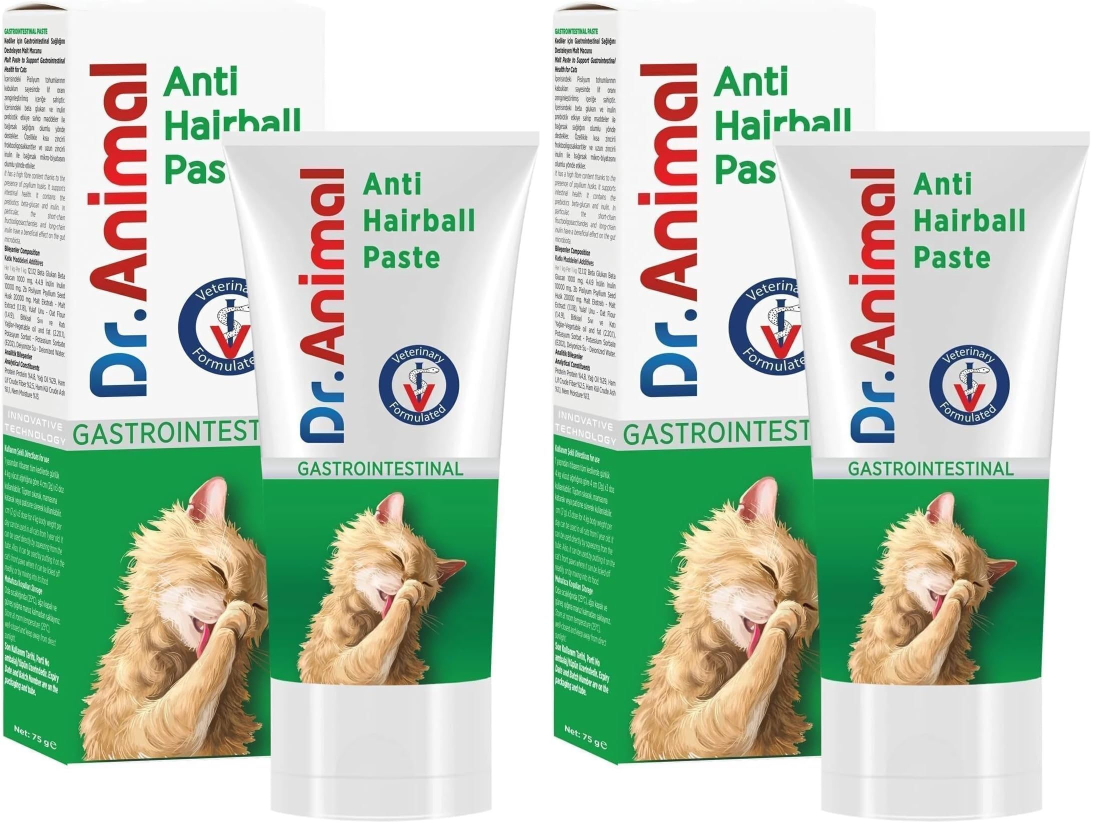 Dr. Animal Gastrointestinal Paste 75 gr Fenni Karma Yem (2 paketi)