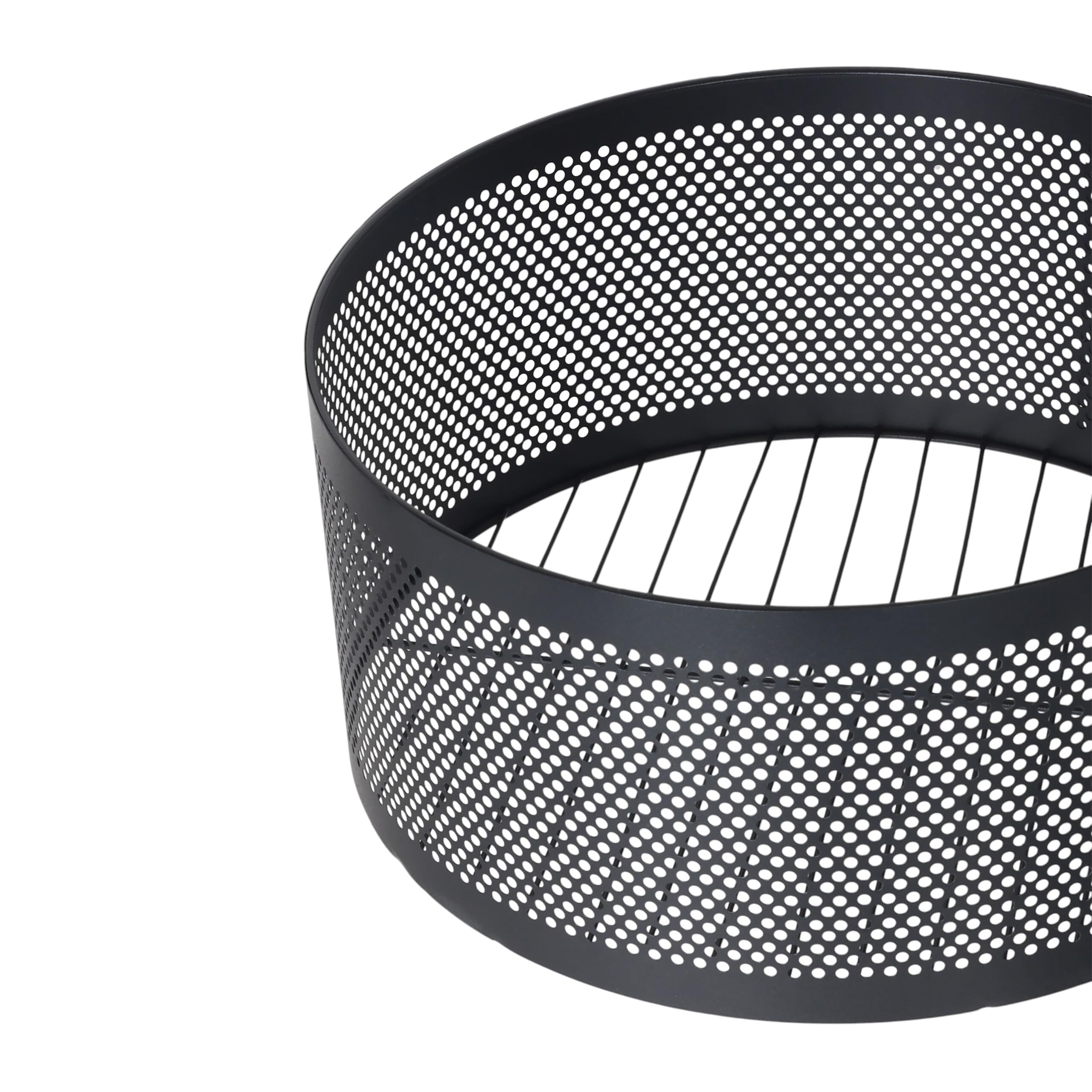 Chariot de Cuisine Relaxdays, 5 Compartiments, H x P : 90 x 34 cm, métal, 2 Freins, Chariot Noir