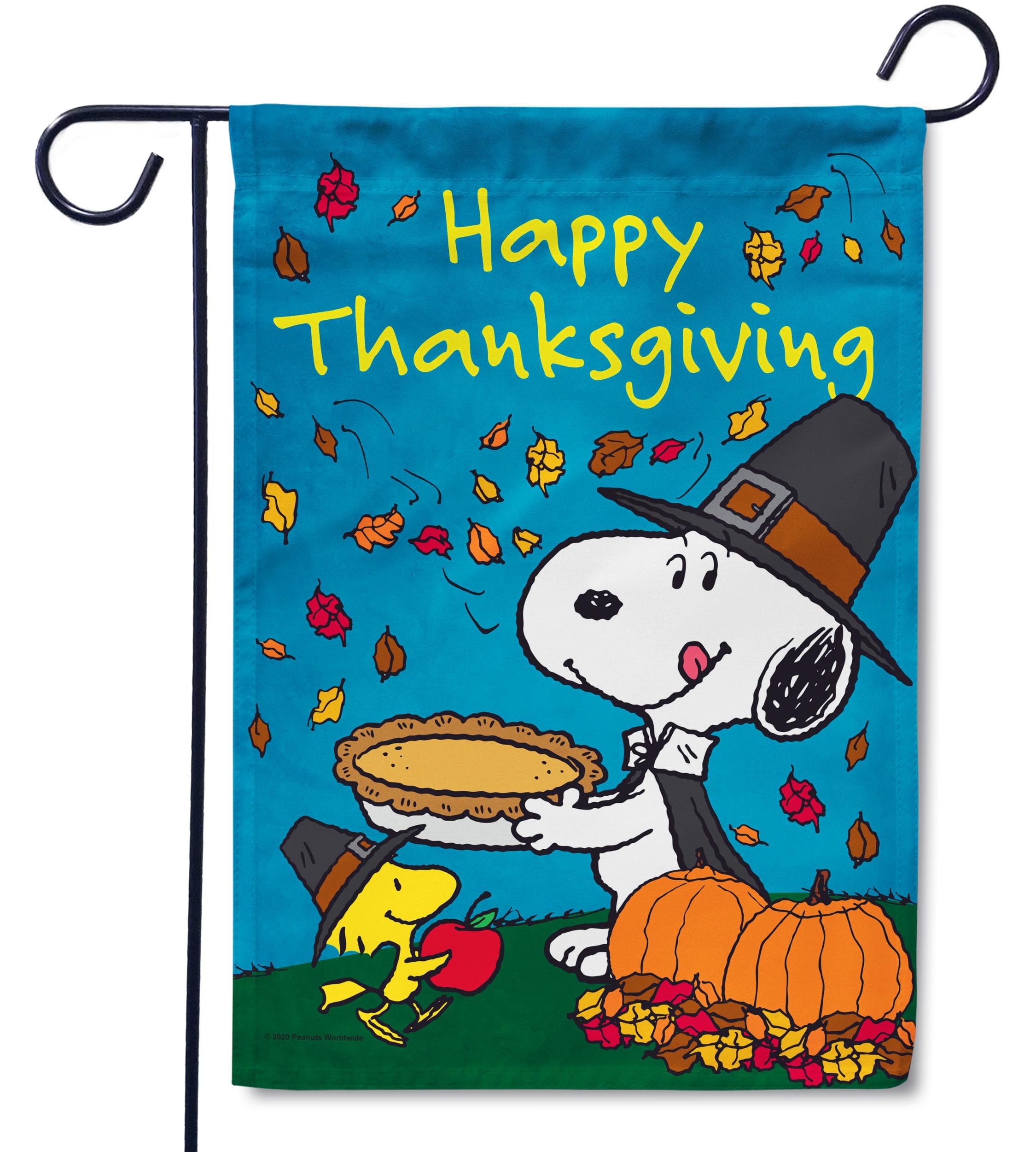 Amazon.com : Flagology.com, PEANUTS®, Happy Thanksgiving