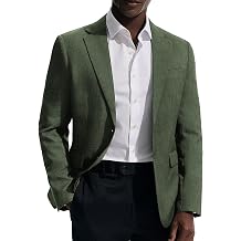 PJ PAUL JONES Mens Casual Business Sport Coat Blazer Two Buttons Slim Fit Lightweight Jacket