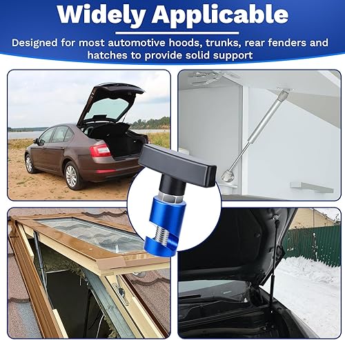 Miniatura 7 de 2 abrazaderas para capó de automóvil, abrazadera de puntal de capó, clip de retención de soporte de elevación de automóvil, clip de soporte de
