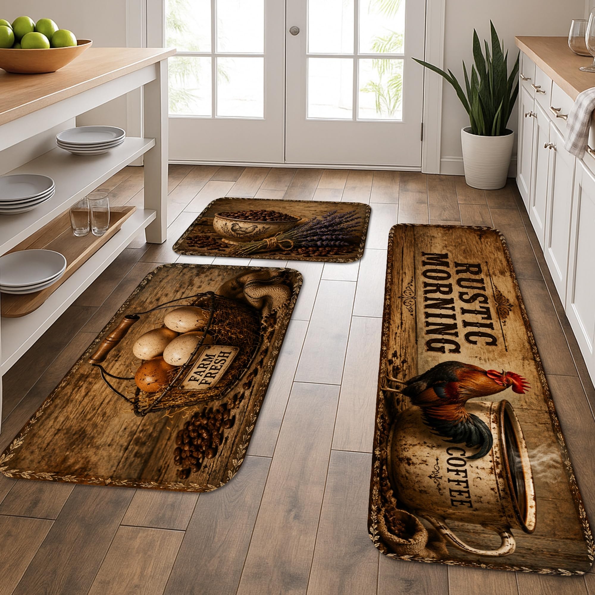 Tapis de cuisine doux pour soulager vos pieds devant l'évier de cuisine
