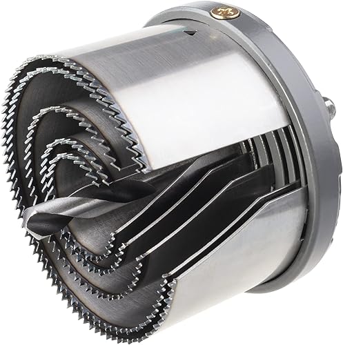 Miniatura 1 de Wolfcraft 2220000Pro agujero sierra accesorio, 5pieza diámetro 28,35,50,68,75mm)