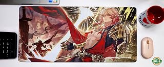 Credit Printing & Merchandise | Honkai Star Rail | HSR | XXL Mouse Pad (280 x 580 x 3 mm) / Small Mouse pad (220 x 175 x 3 mm) Gaming, Office, Personal Use | Fanmade (Mydei, XXL)